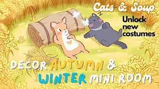 Cats amp Soup  Decor Mini Room and Unlock New Costumes [upl. by Silenay]