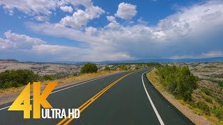 4K Scenic Byway 12  All American Road in Utah USA  5 Hour of Road Drive with Relaxing Music [upl. by Seiter]