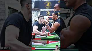 Denis Cyplenkov showed real strength of LarryWheels 🥶 armwrestling viral shorts trending [upl. by Areemas]