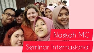 MC Bahasa Inggris  Seminar Internasional [upl. by Nonna]