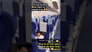 Orry was flying with me 🤭🤭 orryawatramani [upl. by Inavoy]