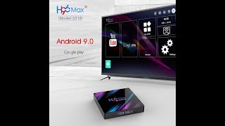 H96 Max avec RK 3318 TV Box Android 90 déballage et test [upl. by Erodavlas154]