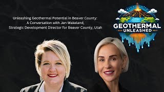 Unleashing Geothermal Potential in Beaver County A Conversation with Jen Wakeland [upl. by Eb]