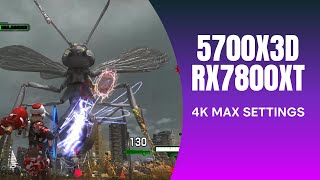 ✨ 5700X3D  RX 7800 XT 4K 60FPS 🔥EARTH DEFENSE FORCE 6 🔥 ULTRA SETTINGS [upl. by Cichocki675]