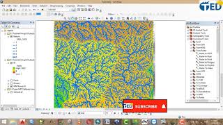 ArcGIS Parte 10  Délimitation du Bassin versant [upl. by Shoshanna486]