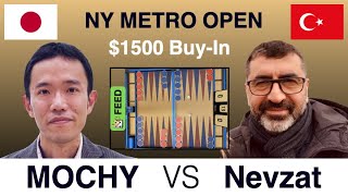 Mochy vs Nevzat Dogan  NY Metro Open Backgammon Championship [upl. by Warford]