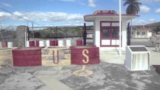 Guantanamo Bay Cuba fence line [upl. by Leinto]