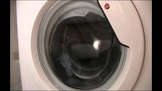 Hoover 8kg 1400 rpm A DYNAMICNEXT DXA 48W3180 Washing Machine Movie 2 [upl. by Akehsat306]