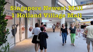 NEW One Holland Village Mall Walking Tour 4K singapore mall shoppingmall pocket3 eveningwalk [upl. by Winslow]