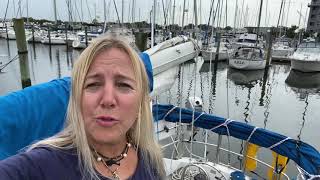 Hurricane Preparation “Sailing Adventures with Island Girl “ [upl. by Ob]