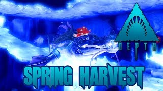 Scariest Shark Ever  Spring Harvest Depth Multiplayer Gameplay [upl. by Roldan423]