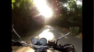 Thailand by Motorcycle  Cafe Racer  Yamaha SR 400 [upl. by Ytsirt630]