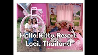 Hello Kitty Resort in Loei Thailand คิตตี้ รีสอร์ท รีสอร์ทสุดสะพรึงที่ภูเรือ จเลย [upl. by Anem674]