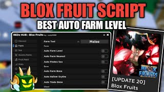 Redz Hub Roblox Script  New Blox Fruits Script Update Auto Farm Level  Mobile amp Pc [upl. by Nisior]