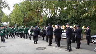 Schützenfest 2024 in GrevenbroichElfgen Abmarsch nach der Regimentabnahme [upl. by Meirrak]