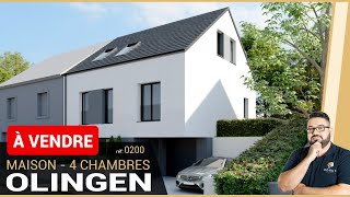 Maison 4 chambres à Olingen VEFA 💛🌞🦅 [upl. by Strauss]