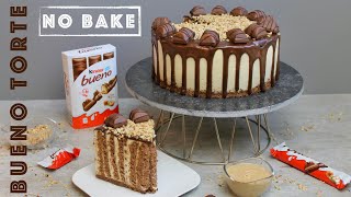 No Bake Bueno Torte aus Butterkeksen amp Haselnusscreme  Ihr werdet sie lieben Torte ohne Backen [upl. by Eniarda]