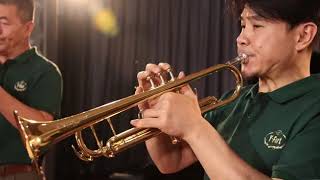 Haydn Trumpet Concerto Eb Major DUET DEMO NAMM Show 2024 YFort YTR740 Bb Trumpet Series Eflat Maj [upl. by Iror]