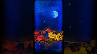 Galaxy Themes  poly blue autumn night [upl. by Aitnahc]