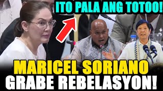 MARICEL SORIANO NAGSALITA NA SA SENADO [upl. by Lled]