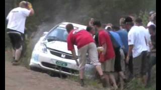 Rally Crash Compilation quot Finland Rallyquot [upl. by Fredelia]