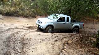 HOLLISTER HILLS 2012 NISSAN FRONTIER SV 4X4wmv [upl. by Anelis]