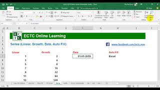 Unit 2 4 Fill Series Across Worksheets Justify [upl. by Sells]