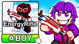 I Spent 100000 on NEW GUNS in Roblox Rivals… [upl. by Malha]