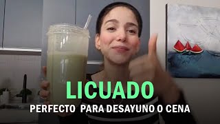 Licuado para un desayuno completo [upl. by Ozneral]