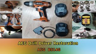 AEG Drill Driver Restoration AEG BS14G [upl. by See]