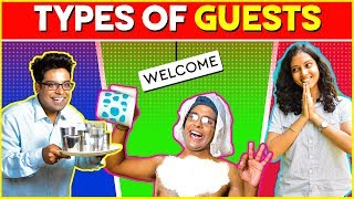 Types of GUESTS  The HalfTicket Shows [upl. by Ahsiad534]