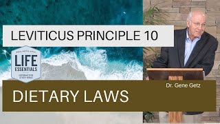 Leviticus Principle 10 Dietary Laws [upl. by Anaeel]