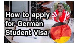 How to apply for Germany Student Visa [upl. by Recnal]