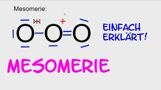 Chemie Mesomerie Grenzstrukturen  Erklärung Nachhilfe Tutorial HD German Deutsch [upl. by Lleoj]