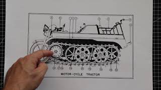 Kettenkrad  Sd Kfz 2  Gotha 242 Assault Glider  Motorcycle Tractor  Europa Woche  Gebirgsjäger [upl. by Nitniuq627]