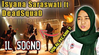 GILAA  🤯  IL SOGNO  Isyana Saraswati ft Deadsquad  🇲🇾 Reaction [upl. by Wurster460]