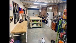 A tour of my new woodworking shop [upl. by Nilloc54]