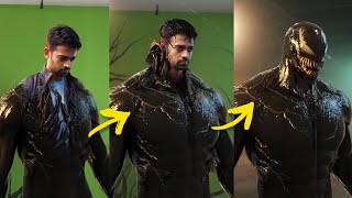 How I Transformed into VENOM using VFX [upl. by Ellezaj496]