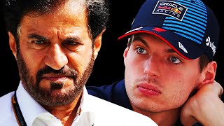 MOHAMMED BEN SULAYEM IS A DISGRACE F1 NEWS [upl. by Aynodal]