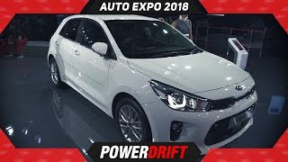 2018 Kia Rio  Auto Expo  PowerDrift [upl. by Maighdlin]