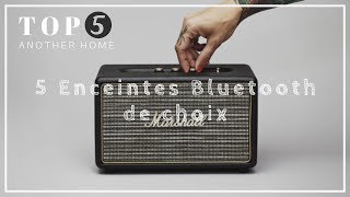 TOP5 3  5 ENCEINTES BLUETOOTH DE CHOIX [upl. by Namhcan611]