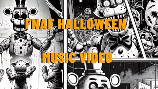 Five Nights at Freddys  HALLOWEEN AT FREDDYS  ANIMATED LYRICS [upl. by Rosalie]