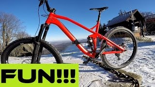 Canyon Spectral AL 60 EX Review Trail Or Enduro Mountain Bike 2017 [upl. by Ennaihs173]