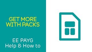 EE PAYG Help amp How To Get more with packs [upl. by Hatch232]