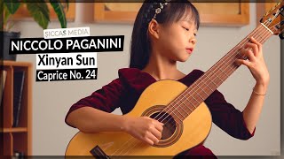 MUST Watch Cynthia Xinyan Sun plays Caprice No 24 by Niccolò Paganini  Siccas Media [upl. by Aeli398]