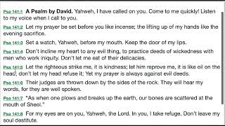 Psalm 141 Explained [upl. by Odom]