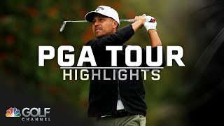 PGA Tour Highlights The Genesis Invitational Round 3  Golf Channel [upl. by Ybbob]