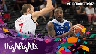 Highlights Switzerland vs Cyprus FIBA Eurobasket Men 2017 Qualifiers Group A [upl. by Vihs771]