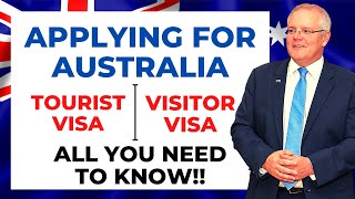 HOW TO APPLY AUSTRALIA VISITOR VISA  TOURIST VISA  DOCUMENTS PROCESS ETC [upl. by Ulita340]