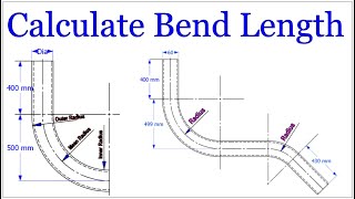 How to calculate Bend Length [upl. by Neyugn]